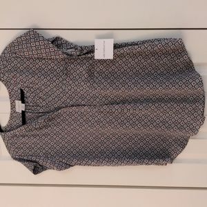 NWT Cap Sleeve Popover